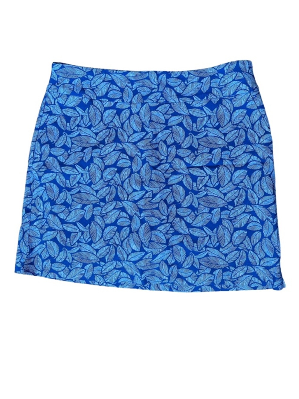 S.C. & Co. Leaf Pattern Skort with Tummy Control Size XL